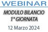 12/03/2024 Webinar Formativo - Modulo Bilancio 1° giornata - Controlli sul bilancio e norme di comportamento - Principi di redazione