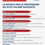 16/09/2025, ROMA - LE REGOLE PER LE PROFESSIONI AD ALTO VALORE AGGIUNTO 16/09/2025, ROMA - LE REGOLE PER LE PROFESSIONI AD ALTO VALORE AGGIUNTO