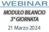 21/03/2024 Webinar Formativo - Modulo Bilancio 3° Giornata: Novità per i conti 2023 - Impatti della riforma fiscale sul bilancio