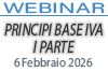 Webinar 06/02/2026 - Principi base IVA - I parte